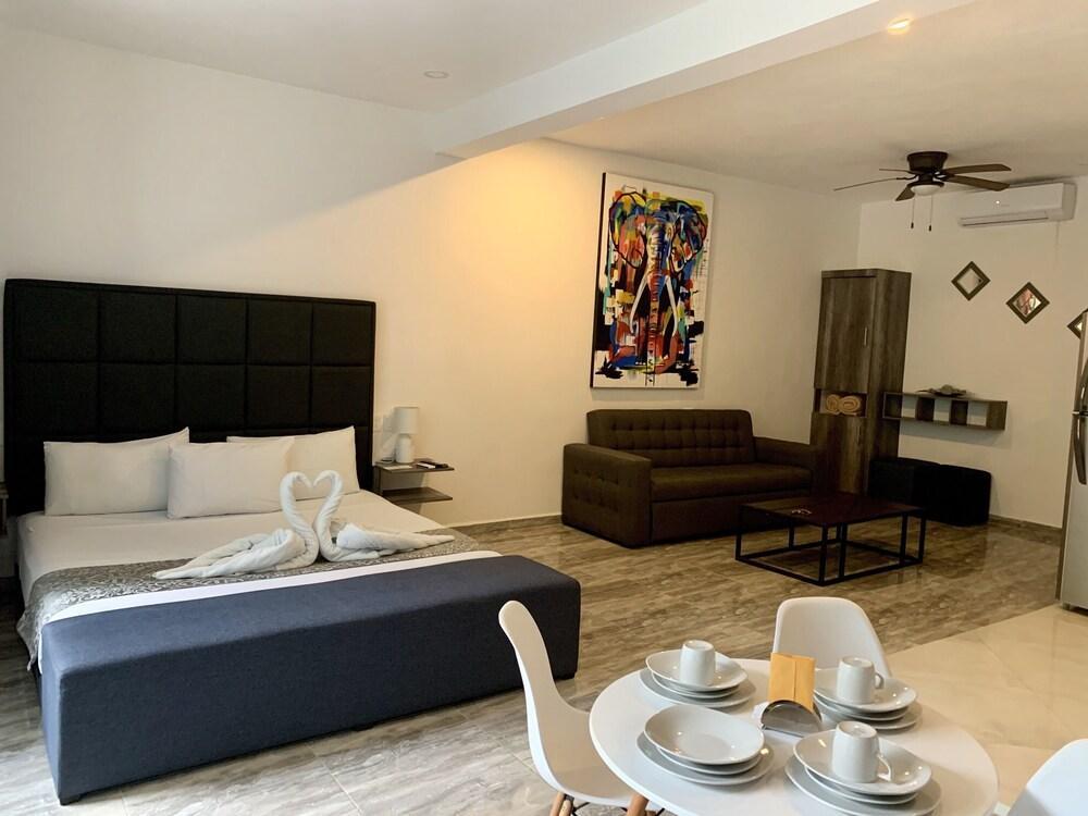 La Mar Hotel Boutique - 5Th Avenue Плая-дель-Кармен Экстерьер фото